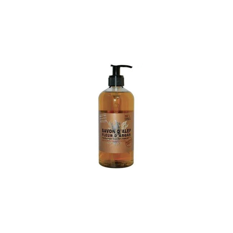 Savon d' Alep liquide fleur d'argan 500ml