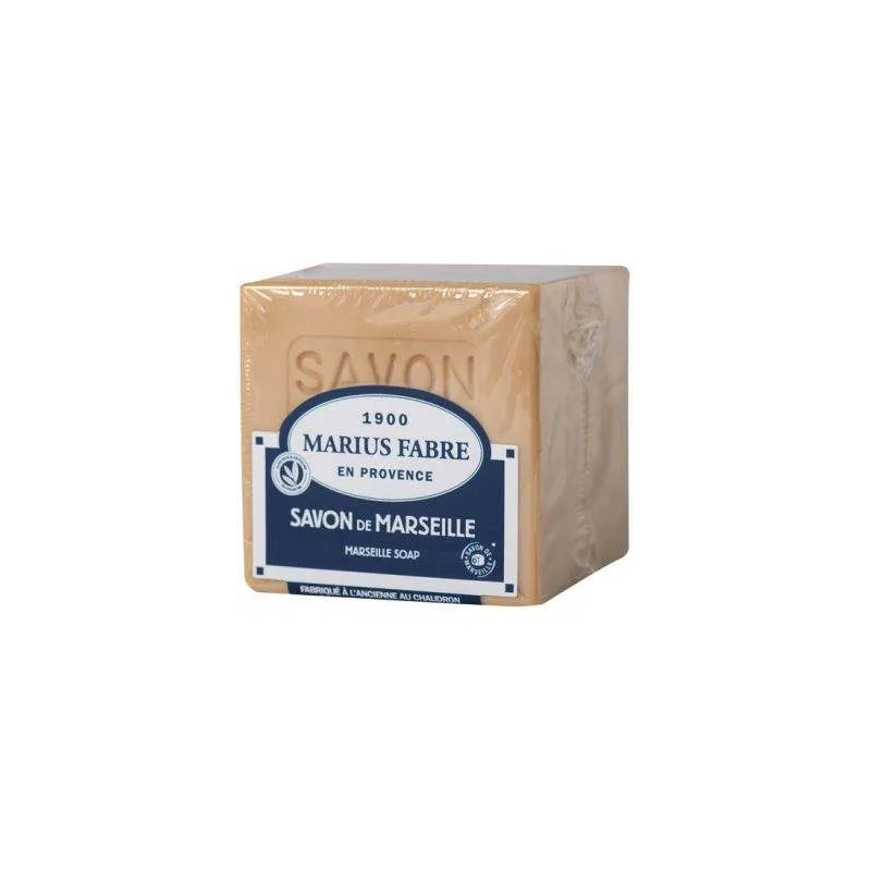 Savon de marseille blanc filme sans huile de palme 400g