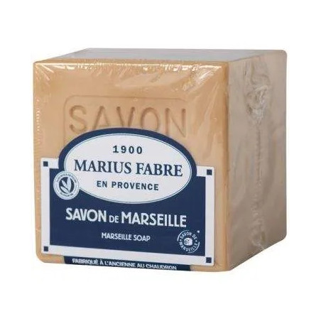 Savon de marseille blanc filme sans huile de palme 400g