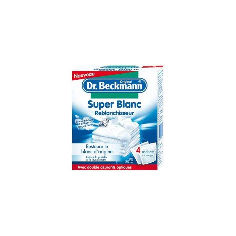 Super blanc reblanchisseur x4 sachet