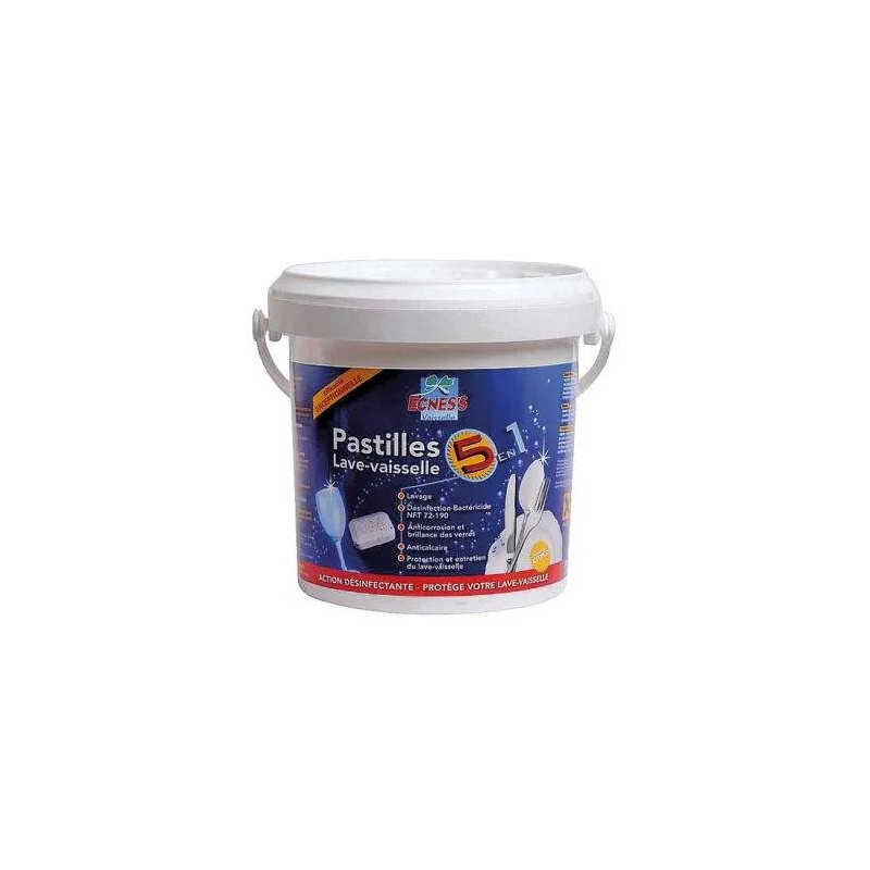 Pastilles lave-vaisselle Ecness 5 en 1 x25