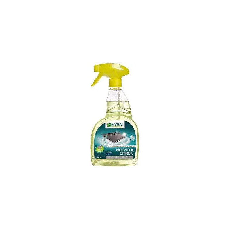 ND610A Lemon food degreaser-disinfectant