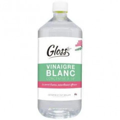 Gloss vinaigre blanc 14° eucalyptus 1l