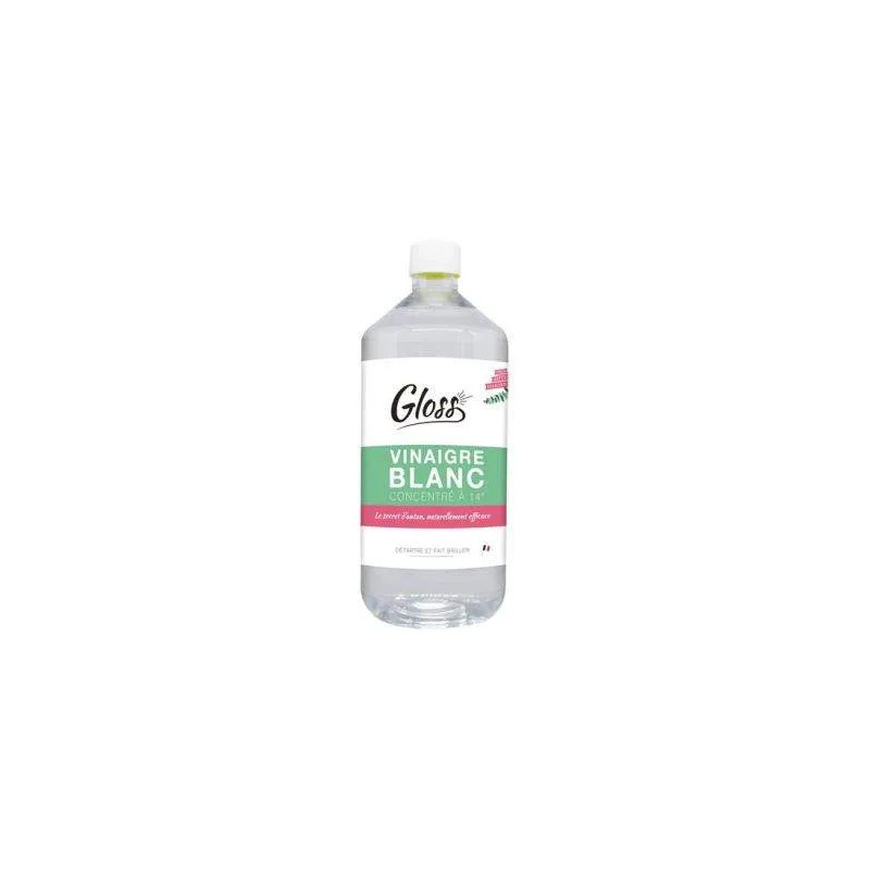 Gloss vinaigre blanc 14° eucalyptus 1l