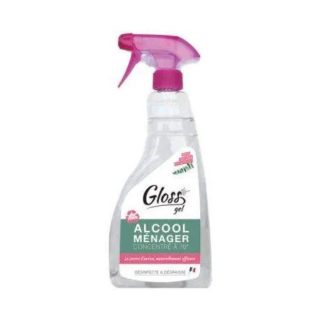 Gloss household alcohol 70° spray 750ml