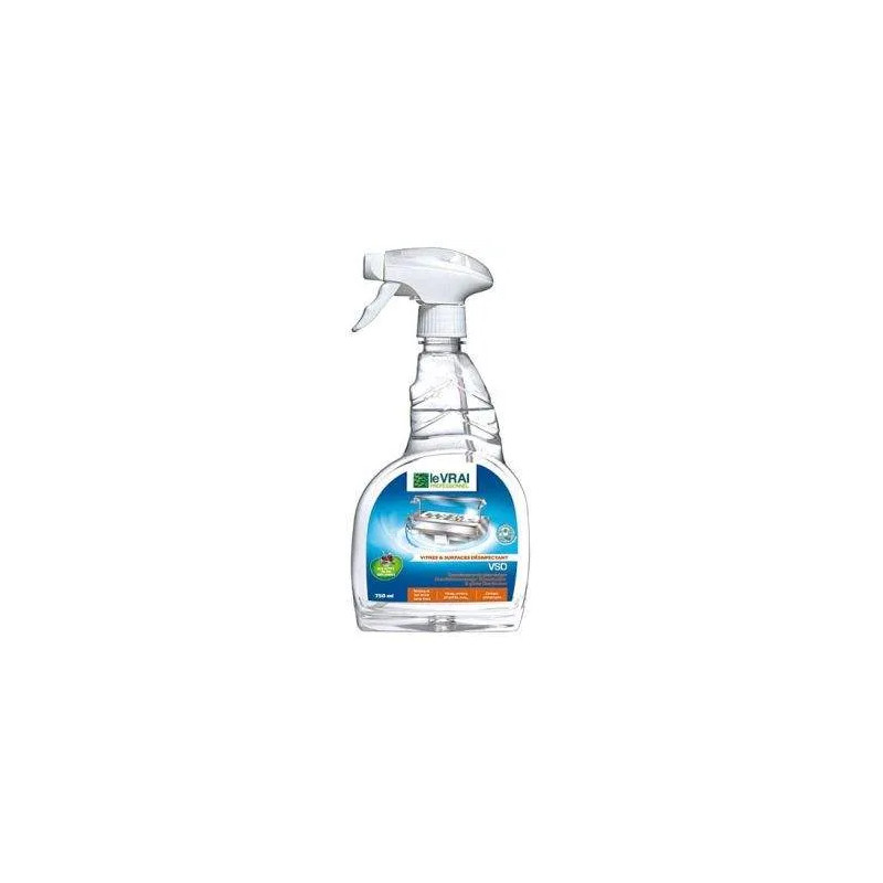 Le Vrai vitres surfaces désinfectant 750ml 4633