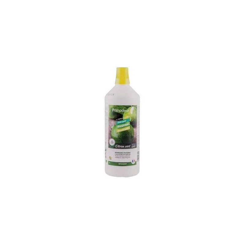 Primodeur 3D Nettoyant Désinfectant Surodorant 1 litre Parfum Citron Vert