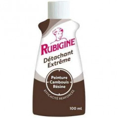 Quitamanchas de pintura para lodos y resina 100ml Rubigine