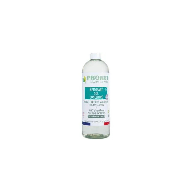 Concentrated floor cleaner with lavender scent ecocert 1l