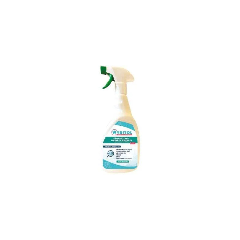 Wyritol spray desinfectant mains et surfaces 750ml