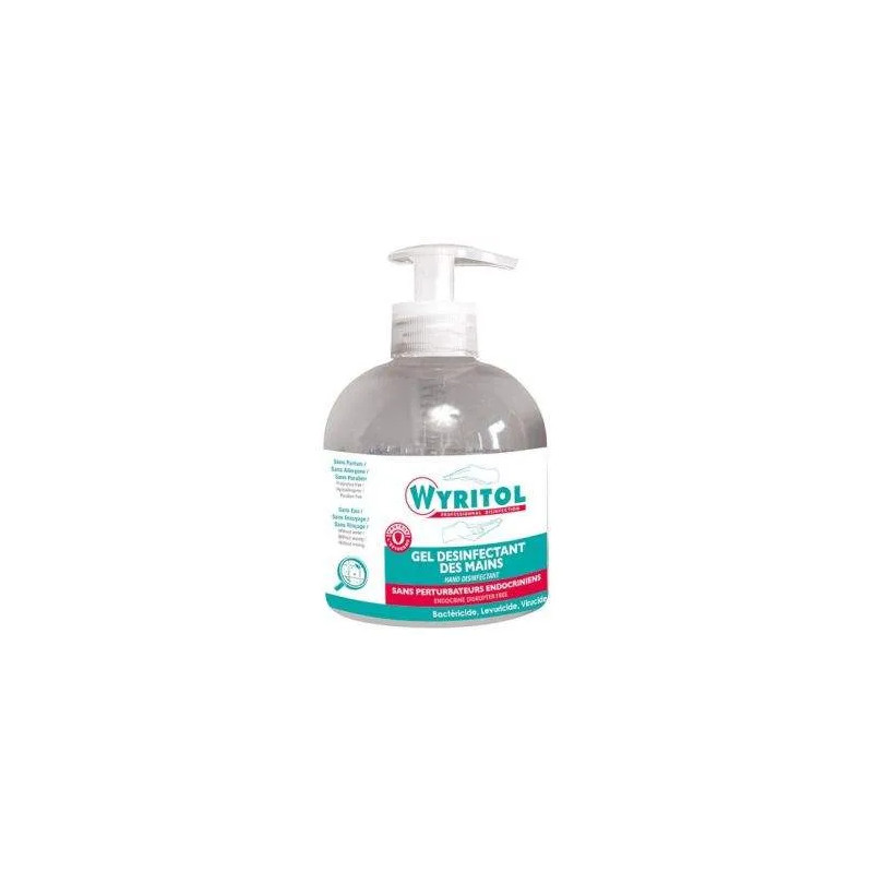 Wyritol gel sps désinfectant mains pompe 300ml