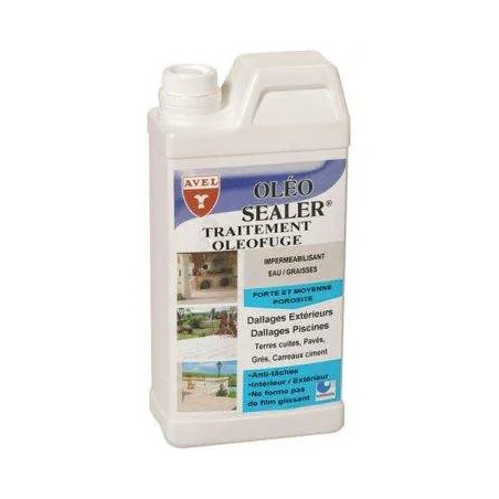 Oil-repellent waterproofing treatment for pavements 1L Oleo sealer