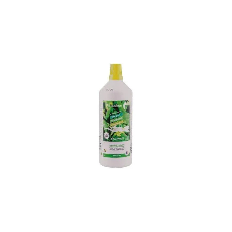 Primodeur 3D Cleaner Disinfectant Deodorizer 1 liter Honeysuckle scent