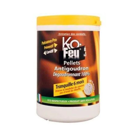 Kofeu pellets anti goudron 100% 800g