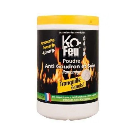 Kofeu polvo anti-alquitrán y hollín 800g