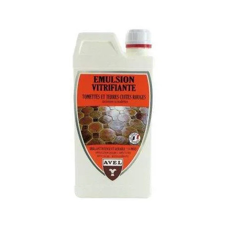 Special glazing emulsion for red tiles 1L Avel