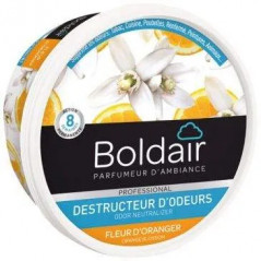 Destructeur d'odeurs gel bloc 300g fleur d'oranger