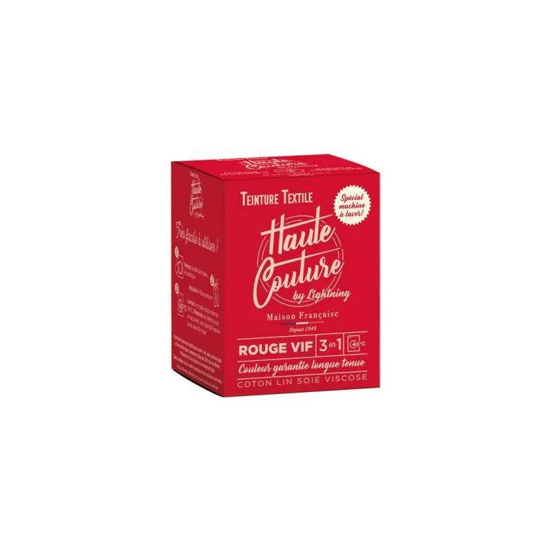 Tinte textil rojo brillante 350g