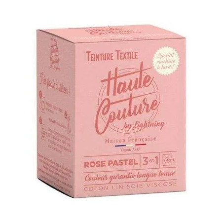 Teinture textile haute couture rose pastel 350g