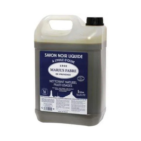 Savon noir liquide de marseille 5L 5nl