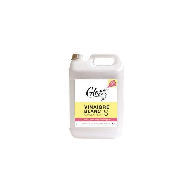 Gloss vinaigre blanc 18° 5l