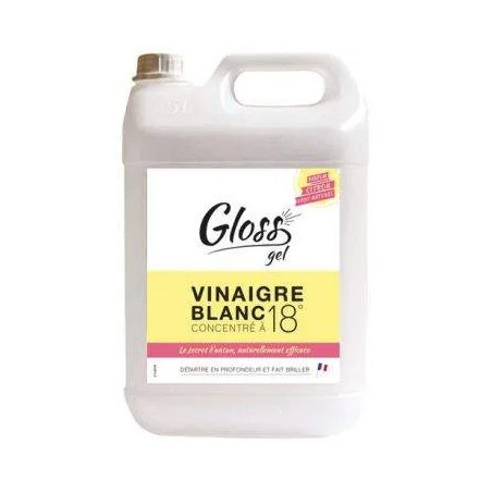 Gloss vinaigre blanc 18° 5l