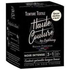 Teinture textile haute couture noir intense 350g