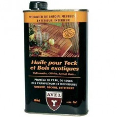 Huile pour teck/bois exotique 500ml