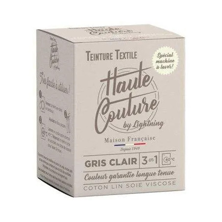 High-Couture-Textilfarbe Hellgrau 350g