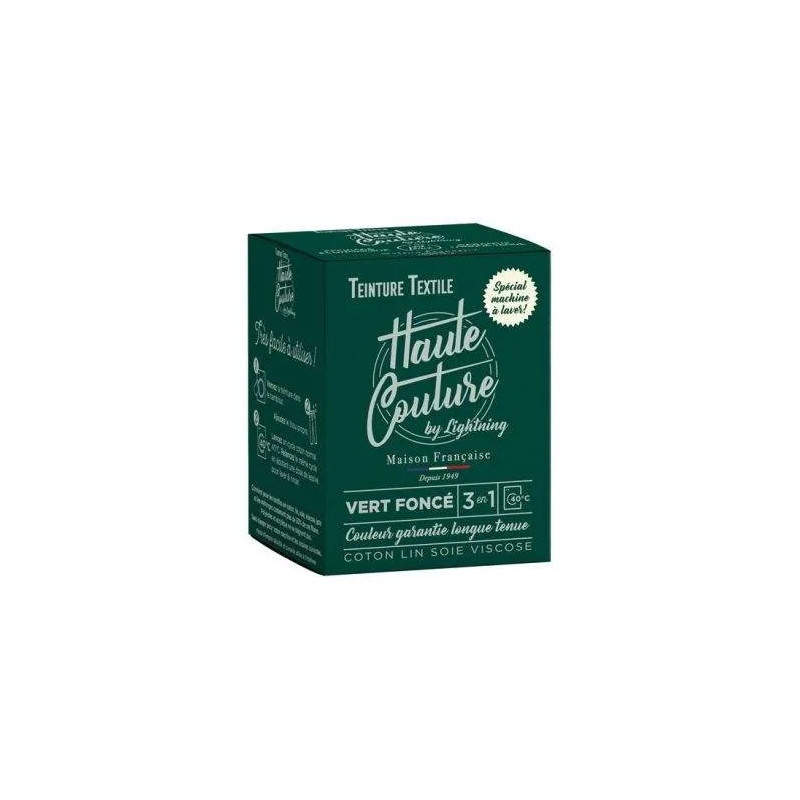 Tintura tessile verde scuro 350g