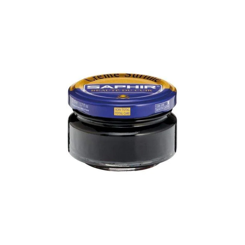 Pommadier pot 50ml noir Saphir