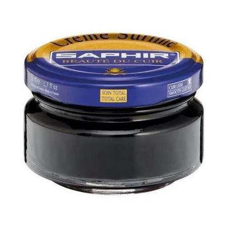 Pommadier pot 50ml noir Saphir