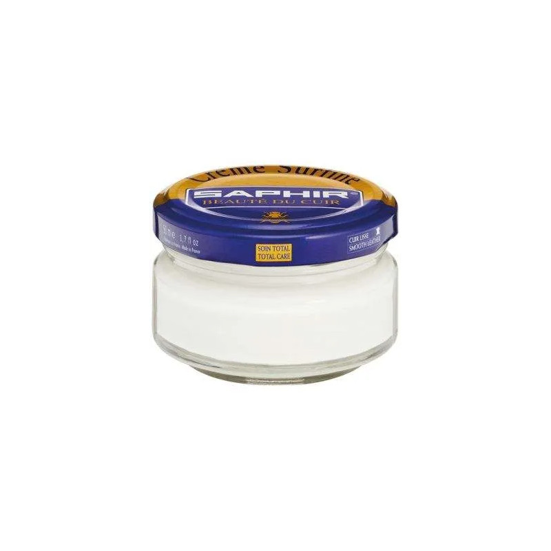 Pommadier pot 50ml blanc Saphir