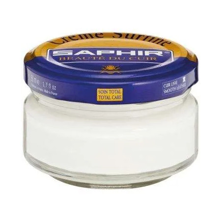 Pommadier jar 50ml white Saphir