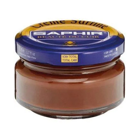 Pommadier pot 50ml marron moyen Saphir