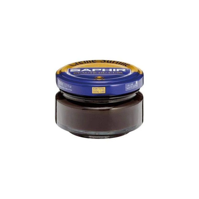 Pommadier pot 50ml marron foncé Saphir