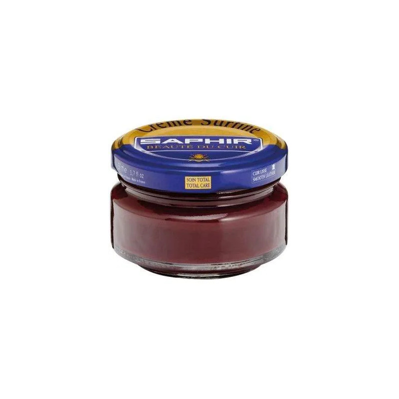 Pommadier pot 50ml bordeaux Saphir