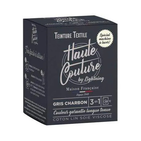 Haute Couture Textilfarbe Kohlegrau 350g