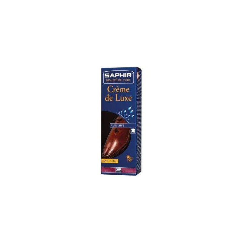 Luxury cream 75ml tube applicator dark brown Sapphire