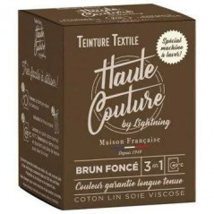 Tintura tessile marrone scuro 350g