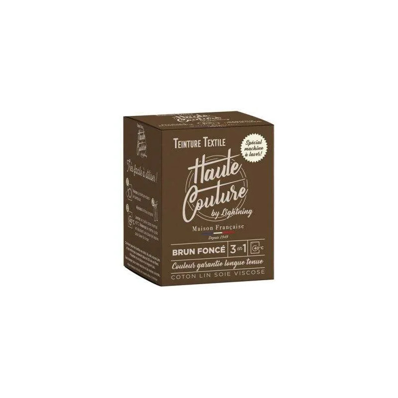 Haute Couture Textilfarbe Dunkelbraun 350g