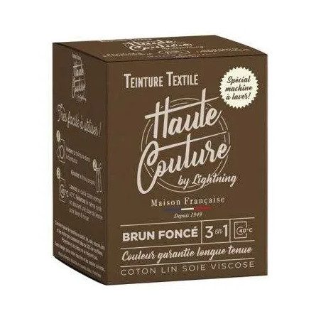 Haute Couture Textilfarbe Dunkelbraun 350g