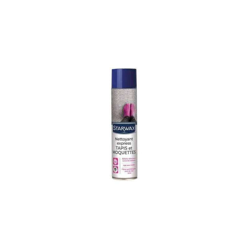 Nettoyant raviveur mousse tapis aérosol 600ml Starmoquet