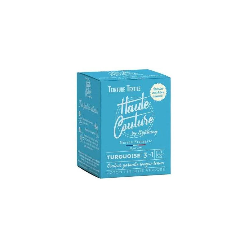 Tinte textil de alta costura turquesa 350g