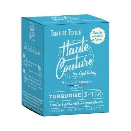 Tinte textil de alta costura turquesa 350g