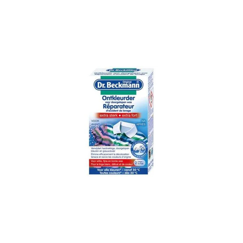 Dr beckmann réparateur accident de lavage 2x75g