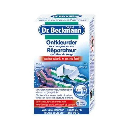 Dr beckmann réparateur accident de lavage 2x75g