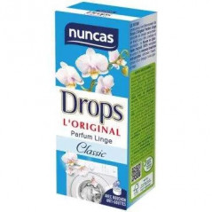 Nuncas gotas perfume lino clásico frasco 100ml en vidrio