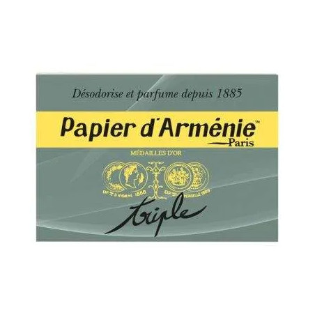 Papier d'Arménie el folleto de la tradición