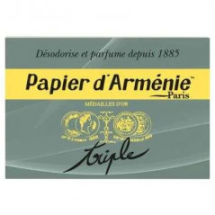 Papier d'Arménie el folleto de la tradición